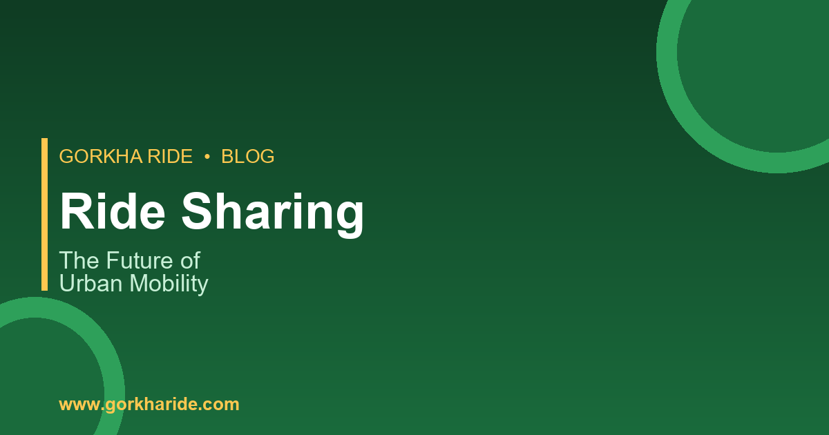 Ride Sharing: The Future of Urban Mobility